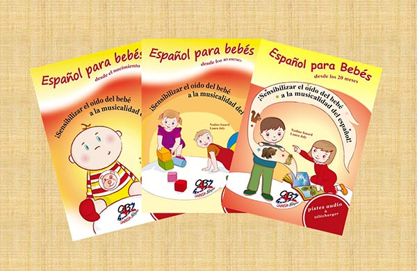 Español para bebés – coffret cadeau de naissance (de 0 à 3 ans)